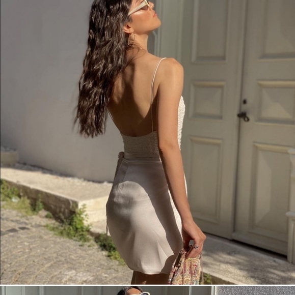 Zara Corset Bodysuit Cream - Picture 9 of 12